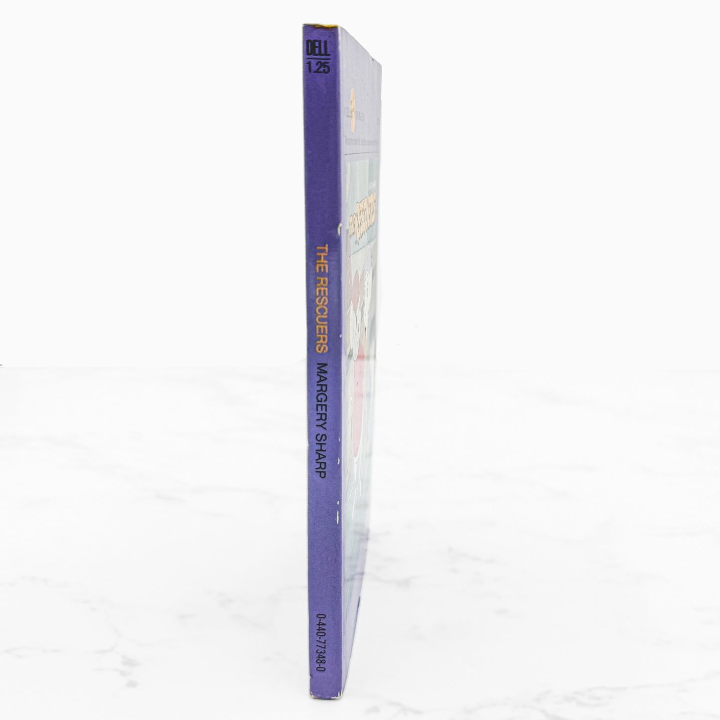 The Rescuers by Margery Sharp [1977 PAPERBACK] Dell Yearling • Movie Tie-in