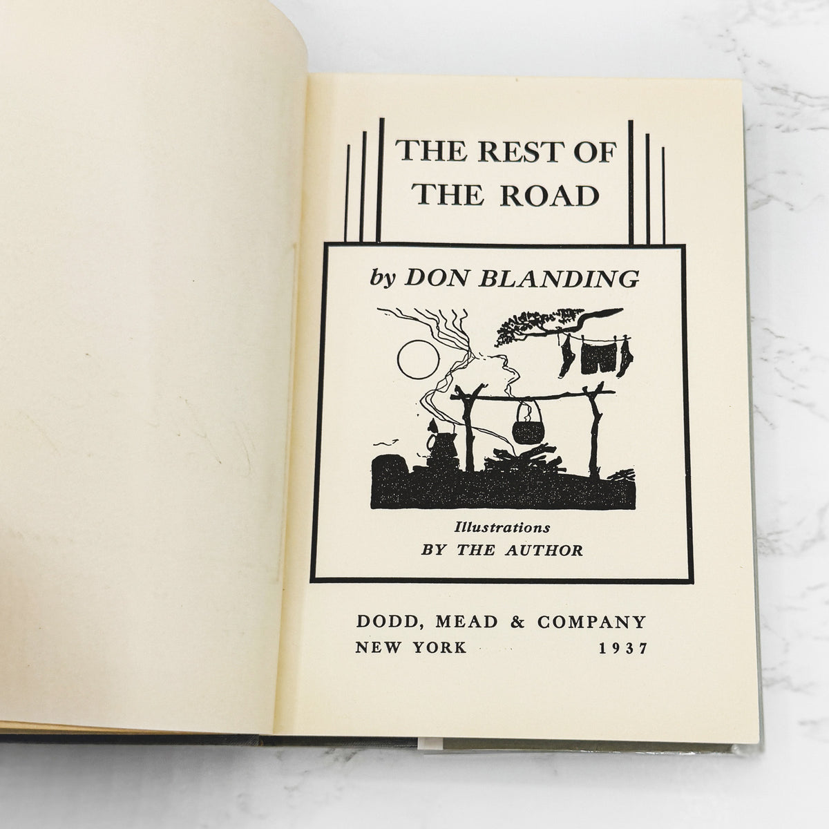 The Rest of the Road by Don Blanding FLAT SIGNED! [FIRST EDITION • FIRST PRINTING] 1937 • Dodd Mead