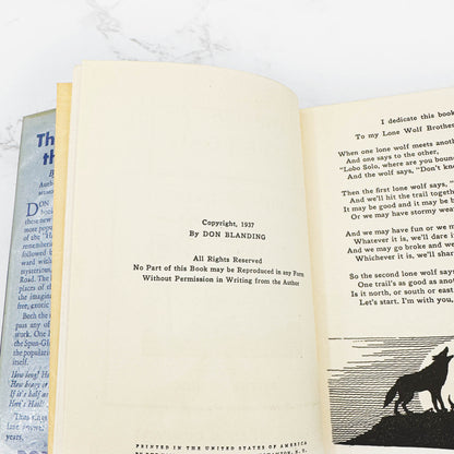 The Rest of the Road by Don Blanding FLAT SIGNED! [FIRST EDITION • FIRST PRINTING] 1937 • Dodd Mead