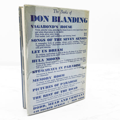 The Rest of the Road by Don Blanding FLAT SIGNED! [FIRST EDITION • FIRST PRINTING] 1937 • Dodd Mead