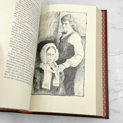 The Return of the Native by Thomas Hardy [ILLUSTRATED HARDCOVER] 1980 • The Franklin Library