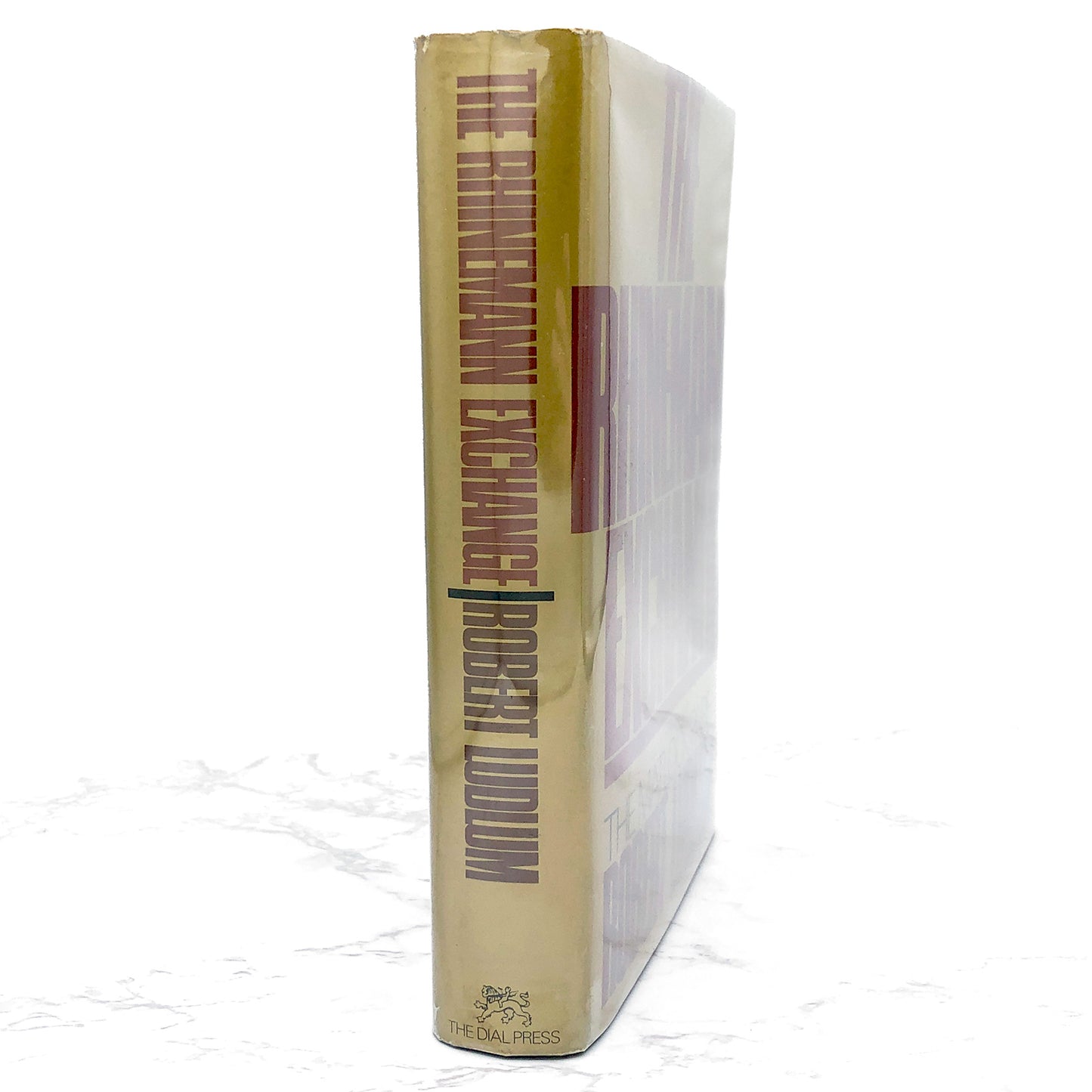 The Rhinemann Exchange by Robert Ludlum [FIRST EDITION • FIRST PRINTING] 1974 • The Dial Press