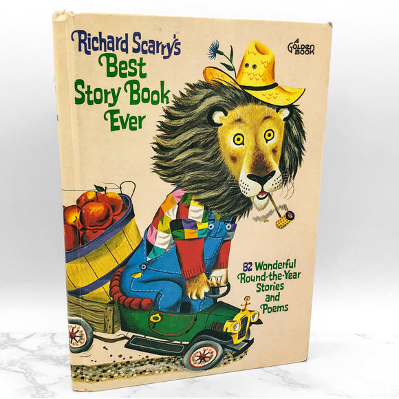 Richard Scarry's Best Story Book Ever [FIRST EDITION ANTHOLOGY] 1968 • Golden Press