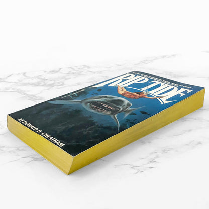 Rip Tide by Donald D. Cheatham [FIRST EDITION • FIRST PRINTING] 1984 • Zebra Horror • Mega Rare