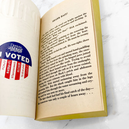 Rip Tide by Donald D. Cheatham [FIRST EDITION • FIRST PRINTING] 1984 • Zebra Horror • Mega Rare