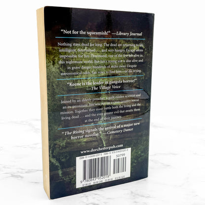 The Rising by Brian Keene [FIRST PAPERBACK PRINTING] 2004 • Leisure Horror