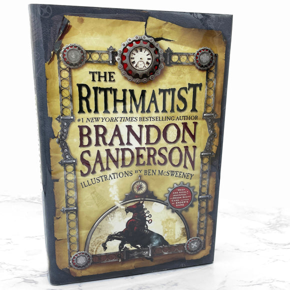 The Rithmatist by Brandon Sanderson [FIRST EDITION • FIRST PRINTING] 2013 • TOR