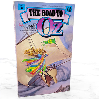 The Road to Oz by L. Frank Baum [1979 PAPERBACK] • 1st Del-Rey Printing! • Oz #5