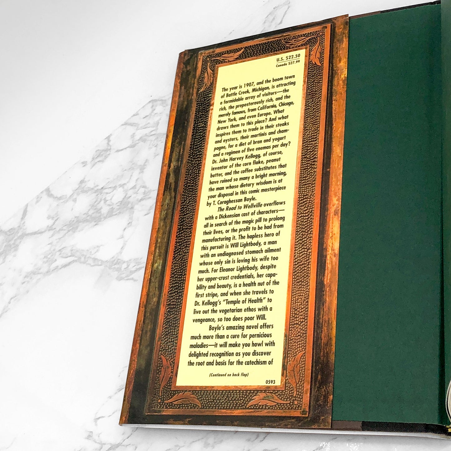 The Road to Wellville by T. Coraghessan Boyle SIGNED! [FIRST EDITION • FIRST PRINTING] 1993 • Viking