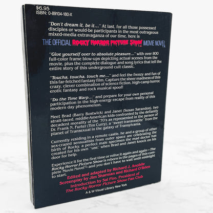 The Official Rocky Horror Picture Show Movie Novel by Richard J. Anobile [FIRST EDITION PAPERBACK] 1980 • A&W