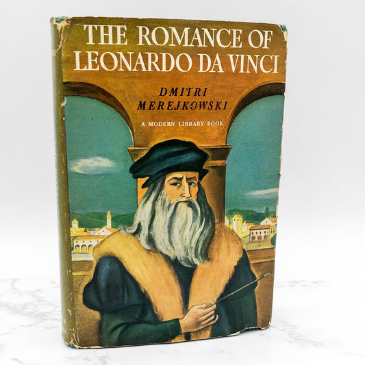 The Romance of Leonardo da Vinci by Dmitry Merezhkovsky [ANTIQUE HARDCOVER] 1928 • The Modern Library