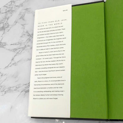 Room by Emma Donoghue [FIRST EDITION • FIRST PRINTING] 2010 • Little Brown & Co.