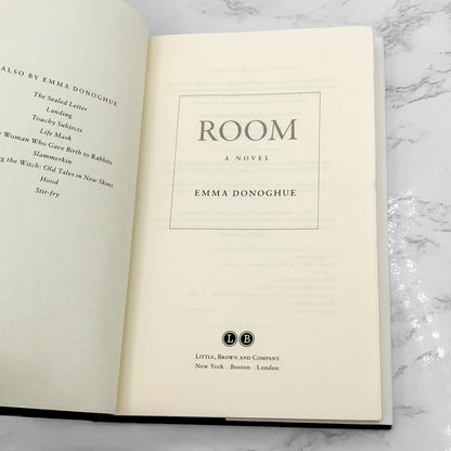 Room by Emma Donoghue [FIRST EDITION • FIRST PRINTING] 2010 • Little Brown & Co.