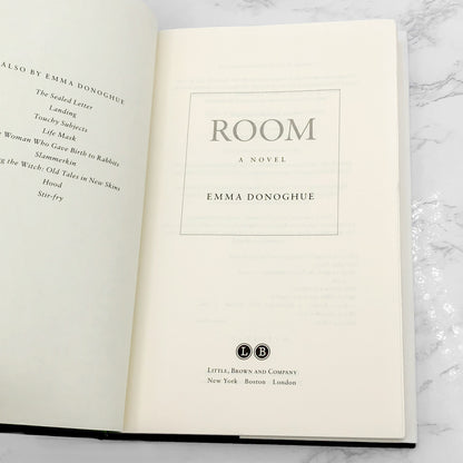 Room by Emma Donoghue [FIRST EDITION • FIRST PRINTING] 2010 • Little Brown & Co.