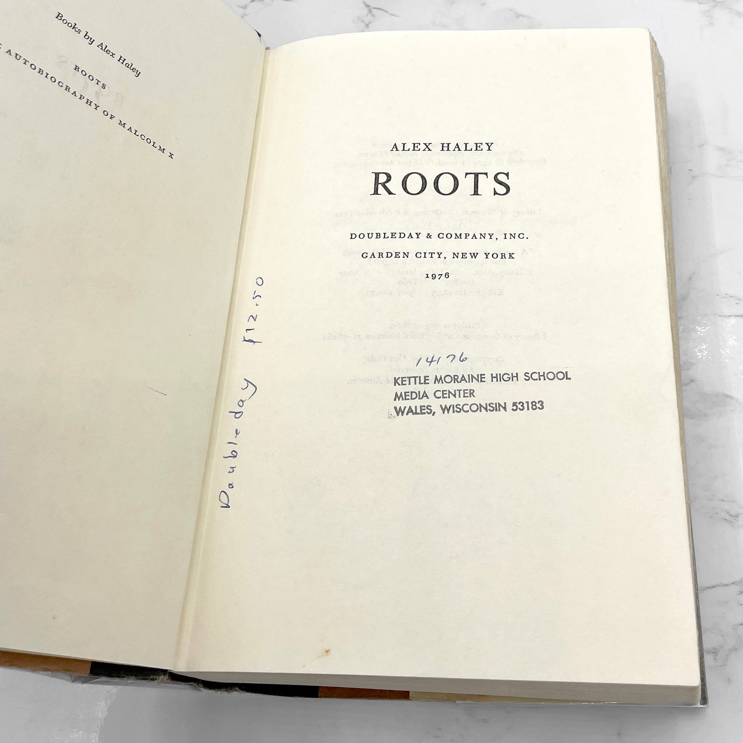 Roots: The Saga of an American Family by Alex Haley [FIRST EDITION • FIRST PRINTING] 1976 • Doubleday