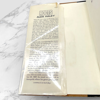 Roots: The Saga of an American Family by Alex Haley [FIRST EDITION • FIRST PRINTING] 1976 • Doubleday