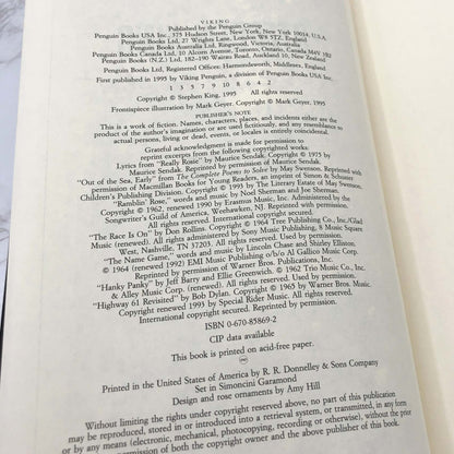 Rose Madder by Stephen King [1995 HARDCOVER] • BCE • Viking