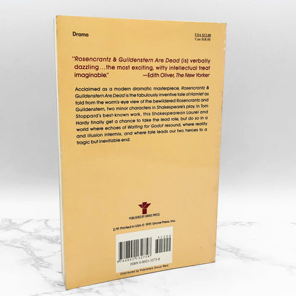 Rosencrantz & Guildenstern Are Dead by Tom Stoppard [TRADE PAPERBACK] 1991 • Grove Press