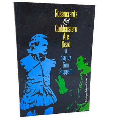 Rosencrantz & Guildenstern Are Dead by Tom Stoppard [FIRST EDITION PAPERBACK] 1967 • Grove Press
