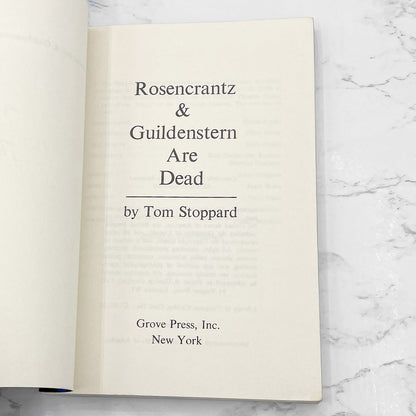 Rosencrantz & Guildenstern Are Dead by Tom Stoppard [FIRST EDITION PAPERBACK] 1967 • Grove Press