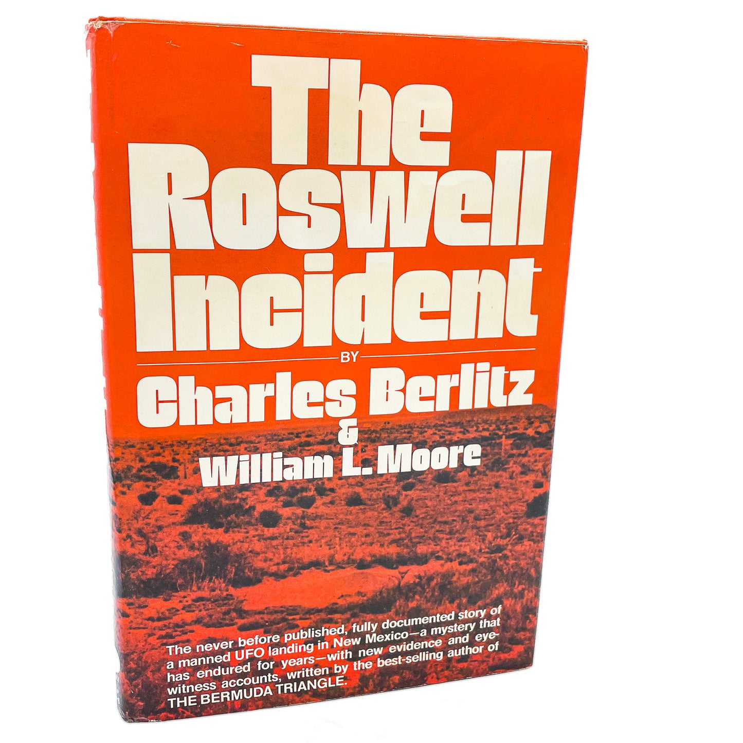 The Roswell Incident by Charles Berlitz & William L. Moore [FIRST EDITION] 1980 • Grosset & Dunlap