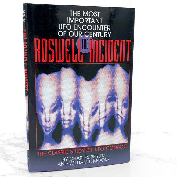 The Roswell Incident by Charles Berlitz & William L. Moore [HARDCOVER RE-ISSUE] 1996 • MJF Books