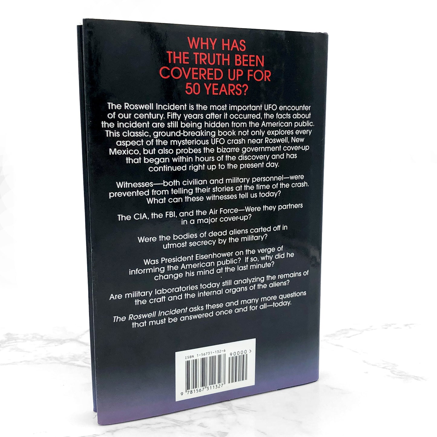 The Roswell Incident by Charles Berlitz & William L. Moore [HARDCOVER RE-ISSUE] 1996 • MJF Books