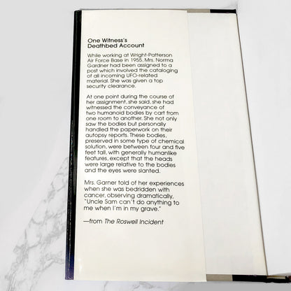 The Roswell Incident by Charles Berlitz & William L. Moore [HARDCOVER RE-ISSUE] 1996 • MJF Books