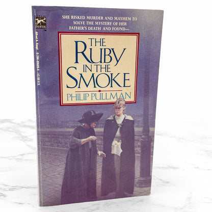 The Ruby in the Smoke by Philip Pullman [FIRST PAPERBACK EDITION] 1987 • Borzoi • Sally Lockhart #1
