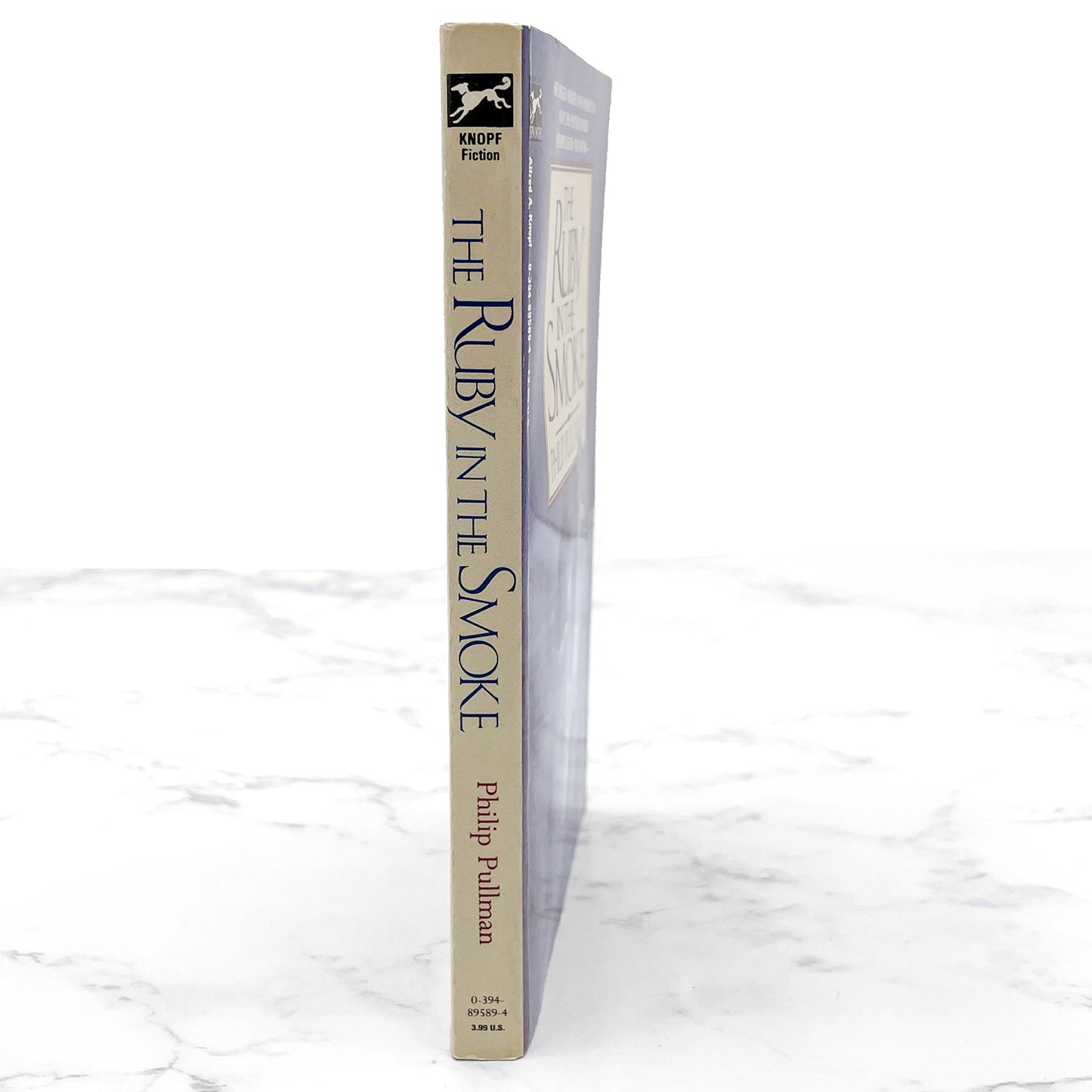 The Ruby in the Smoke by Philip Pullman [FIRST PAPERBACK EDITION] 1987 • Borzoi • Sally Lockhart #1