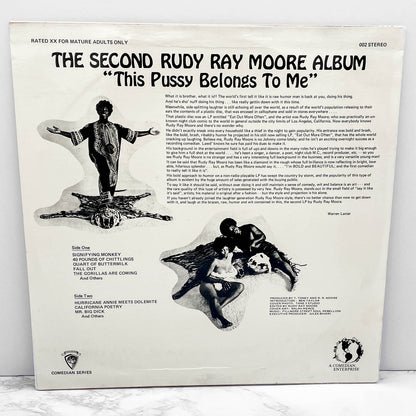 Rudy Ray Moore - The Second Rudy Ray Moore Album [VINYL LP] 1970 • Re-Issue • Kent Comedy