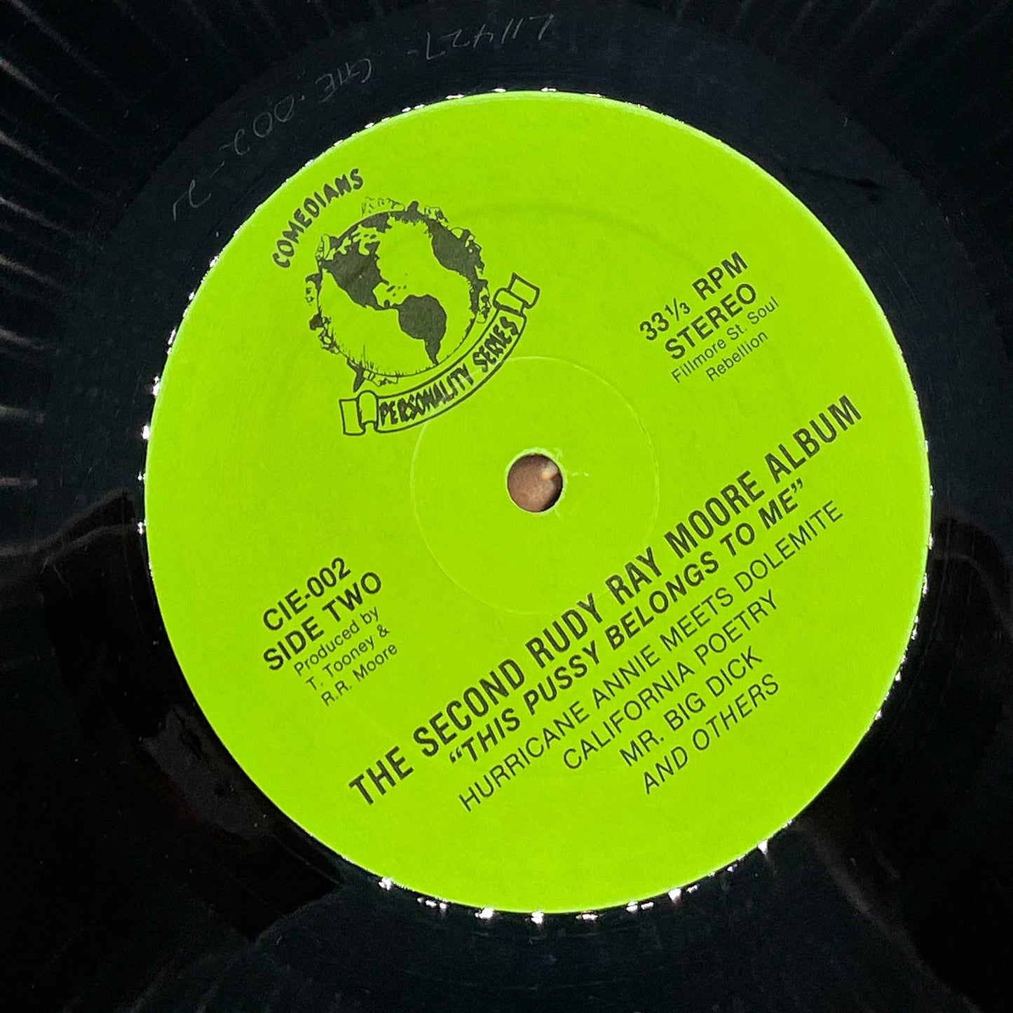 Rudy Ray Moore - The Second Rudy Ray Moore Album [VINYL LP] 1970 • Re-Issue • Kent Comedy