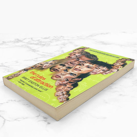 The Rules of Attraction by Bret Easton Ellis [TRADE PAPERBACK] 2002 • Vintage Contemporaries