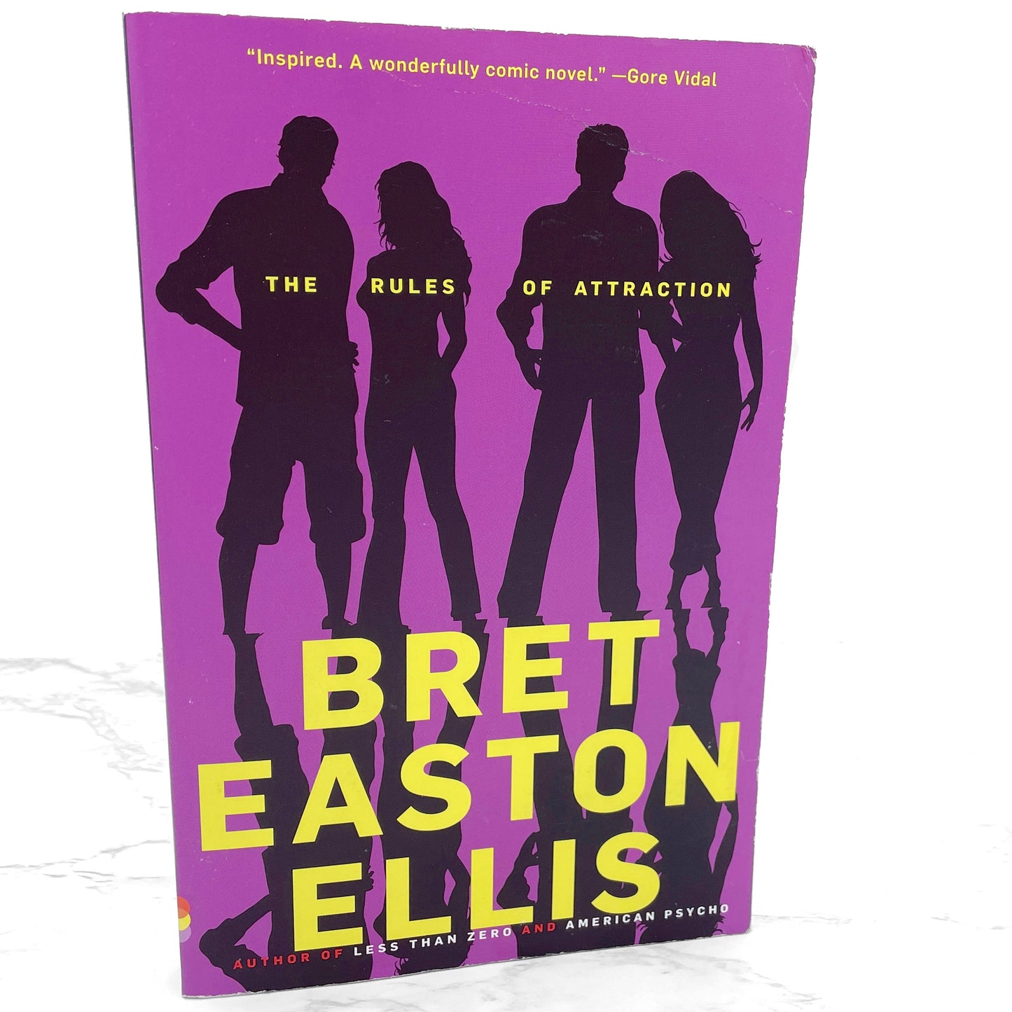 The Rules of Attraction by Bret Easton Ellis [TRADE PAPERBACK] 1998 • Vintage Contemporaries