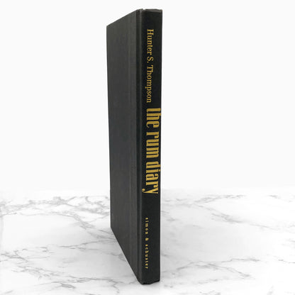 The Rum Diary by Hunter S. Thompson [FIRST EDITION • FIRST PRINTING] 1998 • Simon & Schuster