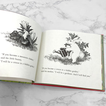 The Runaway Bunny by Margaret Wise Brown & Clement Hurd [HARDCOVER RE-PRINT] 1972 • Harper & Row