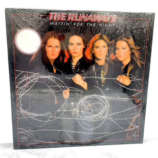 The Runaways ‎– Waitin' For The Night [VINYL LP] 1977 • Original First Pressing in Shrink! • Mercury