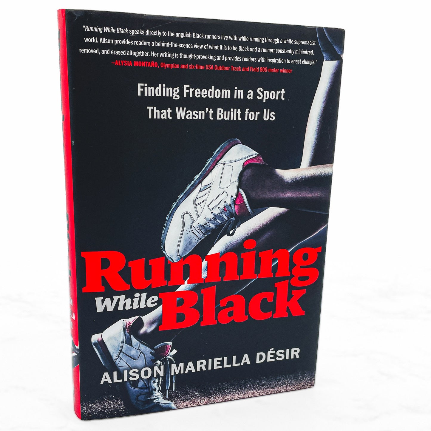 Running While Black by Alison Mariella Désir SIGNED! [FIRST EDITION] 2022 • Portfolio