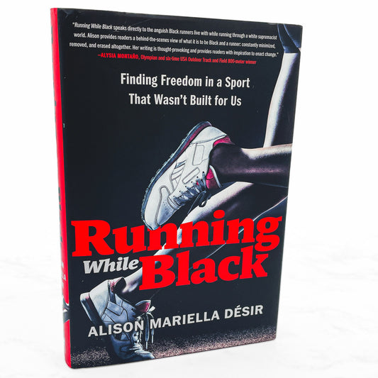 Running While Black by Alison Mariella Désir SIGNED! [FIRST EDITION] 2022 • Portfolio