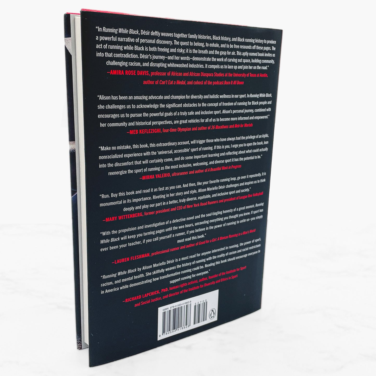Running While Black by Alison Mariella Désir SIGNED! [FIRST EDITION] 2022 • Portfolio
