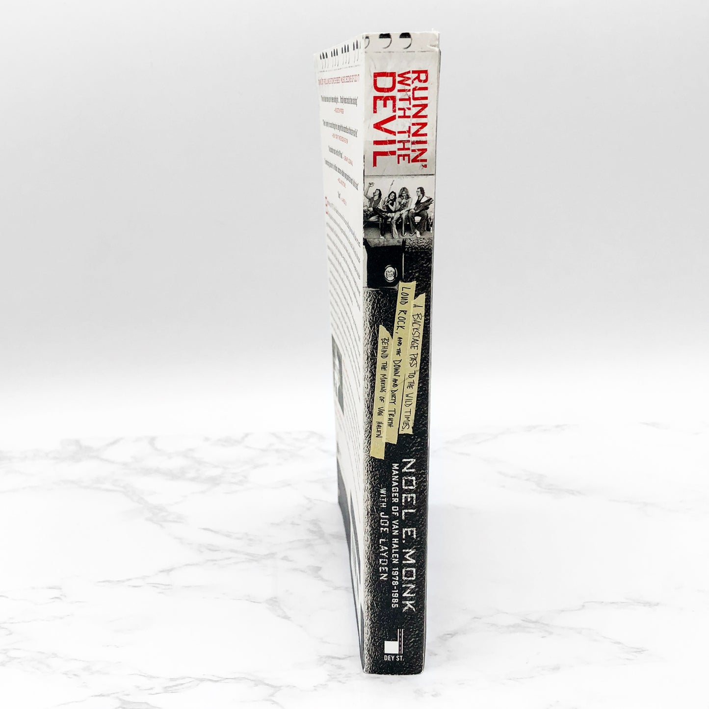 Runnin' with the Devil: Behind the Making of Van Halen by Noel E. Monk [FIRST PAPERBACK EDITION] • Dey Street