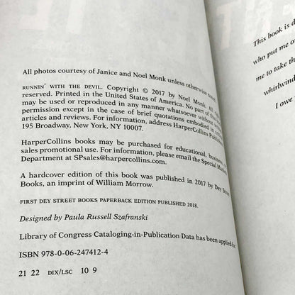 Runnin' with the Devil: Behind the Making of Van Halen by Noel E. Monk [FIRST PAPERBACK EDITION] • Dey Street