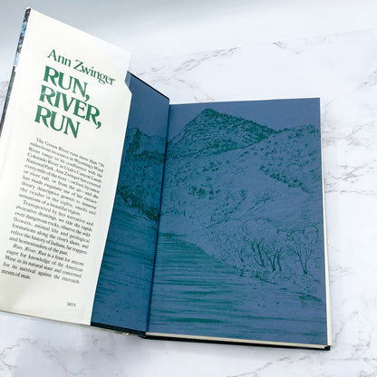 Run, River, Run: A Naturalist's Journey Down One of the Great Rivers of the West by Ann Zwinger SIGNED! [FIRST EDITION]