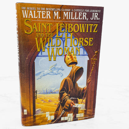 Saint Leibowitz and the Wild Horse Woman by Walter M. Miller Jr [FIRST BOOK CLUB EDITION] 1997 • Bantam