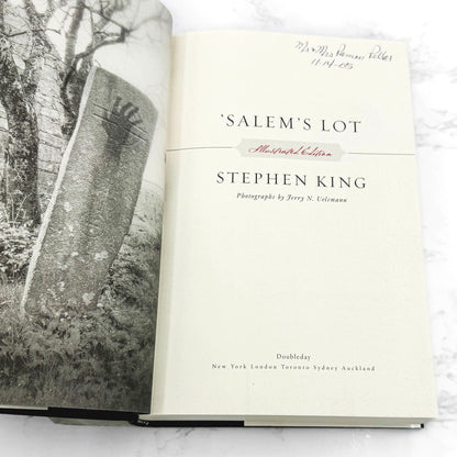 Salem's Lot by Stephen King [FIRST ILLUSTRATED EDITION] 2005 • 1st Printing! • Doubleday