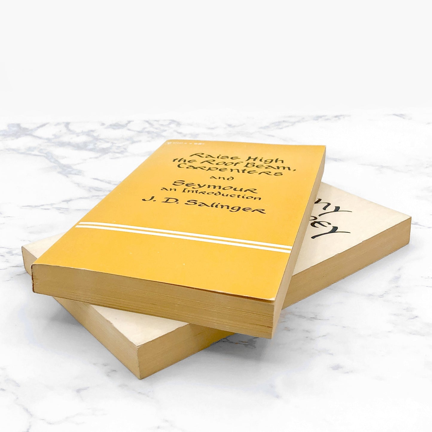 Franny and Zooey + Raise High the Roof Beam, Carpenters & Seymour by J.D. Salinger [VINTAGE 2 PAPERBACK SET] Bantam • Unread 60's Printings