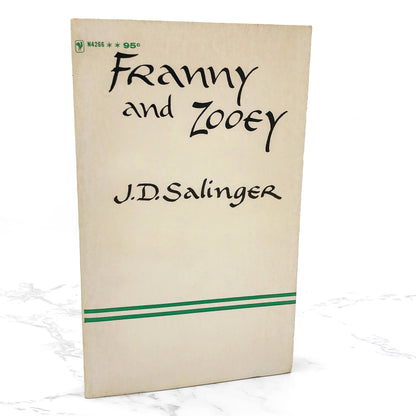Franny and Zooey + Raise High the Roof Beam, Carpenters & Seymour by J.D. Salinger [VINTAGE 2 PAPERBACK SET] Bantam • Unread 60's Printings