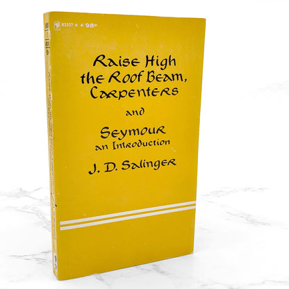 Franny and Zooey + Raise High the Roof Beam, Carpenters & Seymour by J.D. Salinger [VINTAGE 2 PAPERBACK SET] Bantam • Unread 60's Printings