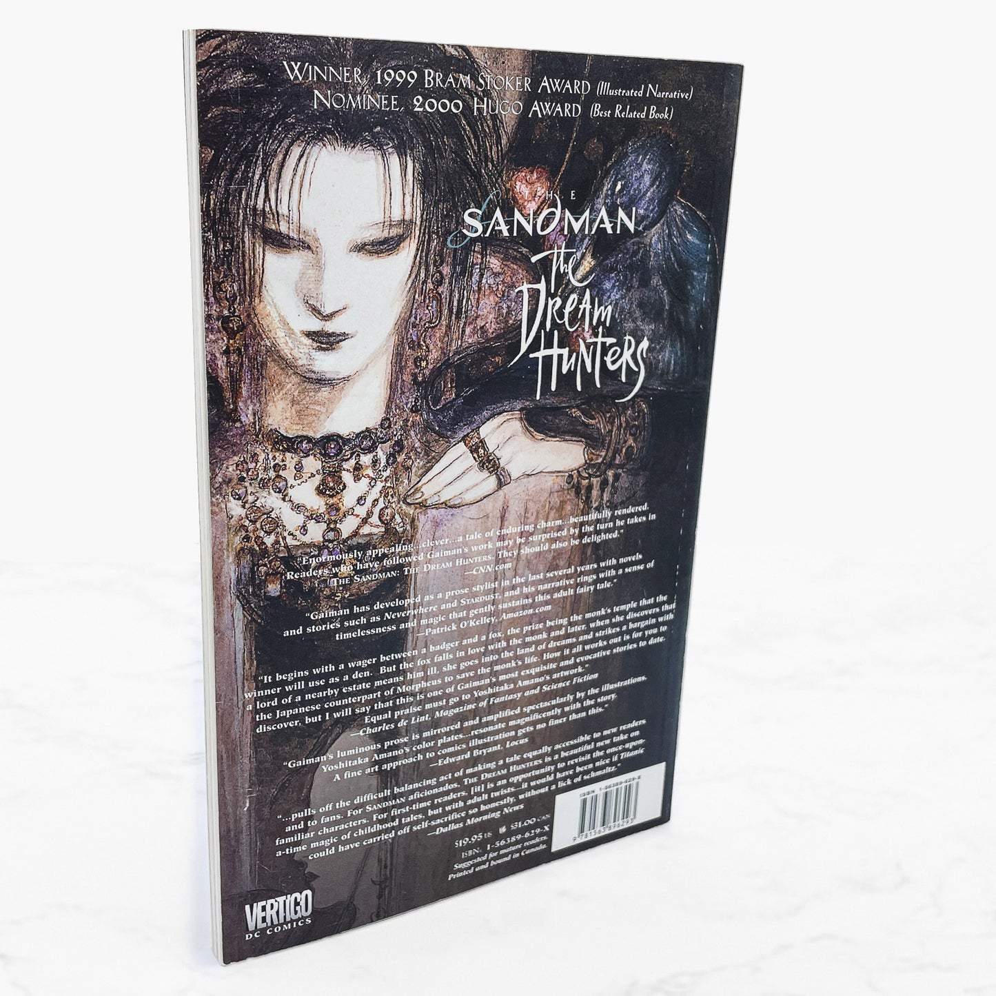 The Sandman: The Dream Hunters by Neil Gaiman & Yoshitaka Amano [FIRST EDITION PAPERBACK] 1999 • 1st Print
