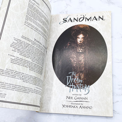 The Sandman: The Dream Hunters by Neil Gaiman & Yoshitaka Amano [FIRST EDITION PAPERBACK] 1999 • 1st Print